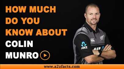 Colin Munro's Age and Height