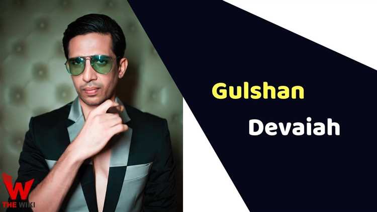 Gulshan Devaiah: Biography, Age, Height, Figure, Net Worth