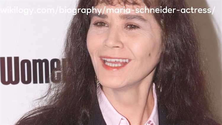 Maria Schneider: A Comprehensive Biography