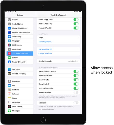  Accessing Settings on Your iPad 