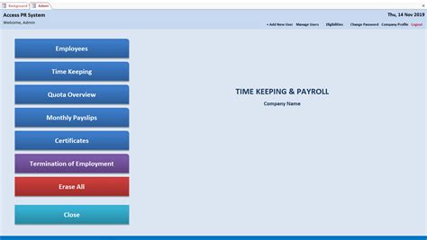  Accessing and Personalizing the Timekeeping Application 