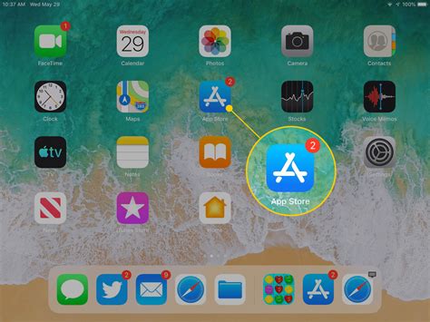  Accessing the App Store on your Aging iPad 
