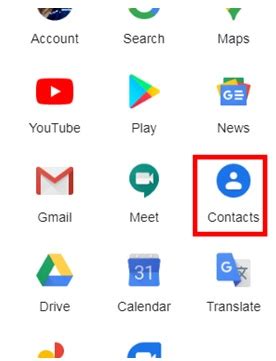  Accessing the Google Contacts Page 