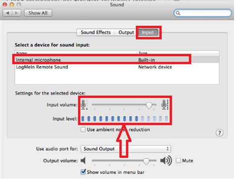  Adjusting Microphone Settings on Mac Operating System 