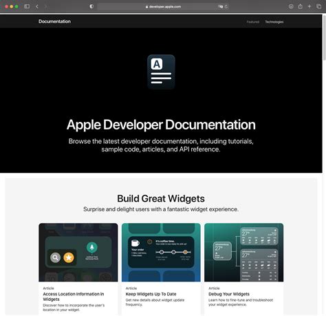  Consulting Official Apple Documentation 