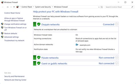  Customizing Firewall Settings to Suit Your Security Requirements 