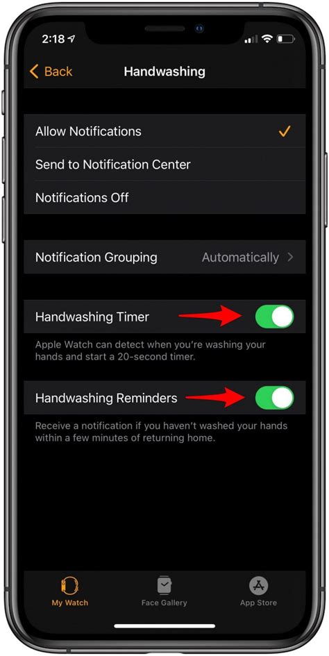  Customizing Handwashing Reminders on Your Apple Device