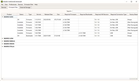  Download the firmware file for a previous iteration of the operating system