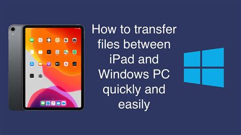  Establish a seamless connection between your Apple tablet and a PC