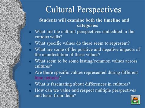  Exploring the Cultural and Historical Perspectives 