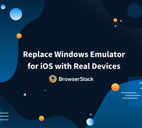  Limitations of iOS for Android emulation 