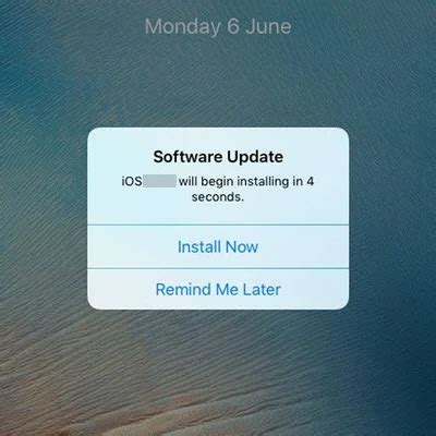  Managing iOS Update Notifications 