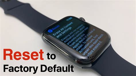  Resetting Apple Watch Ultra to Factory Settings: A Simple Guide 