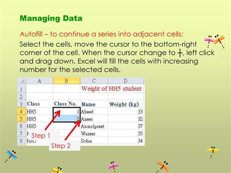  Step 6: Managing Autofill Information