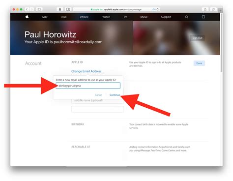  Transferring Your Existing Apple ID to a Different Email Address 
