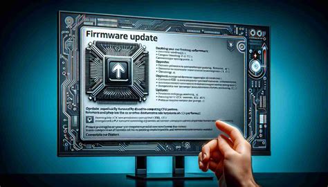 1. Updating Firmware for Enhanced Performance