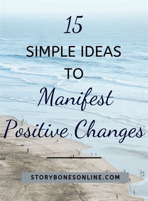 A Call for Action: Manifesting Change in Your Life