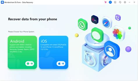 A Comprehensive Guide to Utilizing Dr.Fone - Data Recovery (iOS) for Retrieving Erased Correspondence on an Apple Device via VKontakte