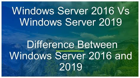 A Detailed Comparison: Windows 10 vs Windows Server 2016 for Jenkins Slave