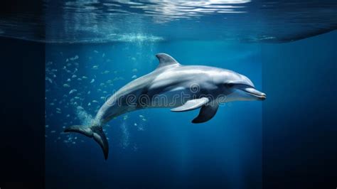 A Dolphin's Graceful Dance: My Enchanting Encounter in the Deep Blue