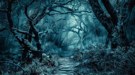 A Glimpse into the Unknown: The Eerie Forest