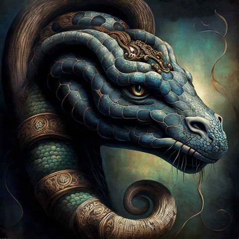 A Haunting Vision: The Night I Came Face-to-Face with a Magnificent Golden Serpent in my Dream