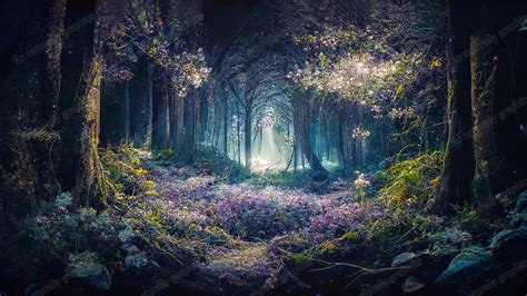 A Journey of Imagination in a Mystical Forest