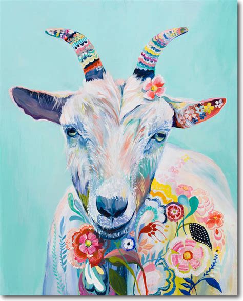 A Kaleidoscope of Colors: Embracing the Goat's Eclectic Leaf Collection