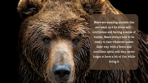 A Natural Connection: The Symbolism of Bears