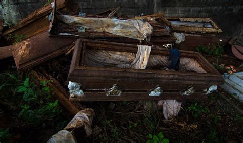 A Peek into the Enigmatic Realm of Graveyard Caskets