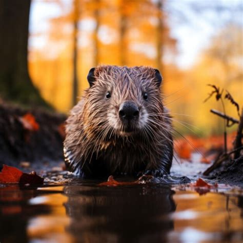 A Remarkable Encounter: Witnessing the Majesty of a Wild Beaver in its Natural Habitat