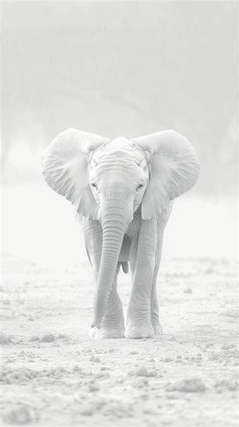 A Serene Moment Captured: Admiring the Baby Elephant's Tranquil Slumber