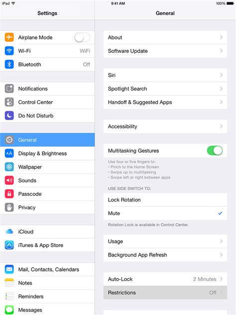 A Step-by-Step Guide to Establishing Restrictions on iPad Usage