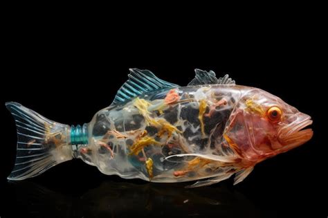 A Striking Contradiction: The Harmonious Blend of Life and Death in Fish-Filled Bouquets