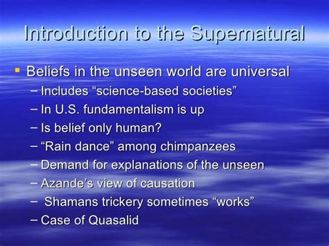 A Supernatural Encounter: When the Unseen World Confronted a Seer