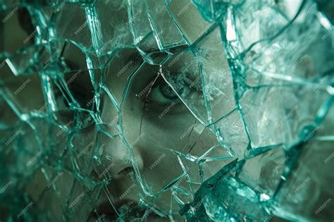 A Surreal Experience: Observing a Shattered Glass Pane