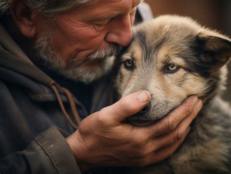 A Tale of Trust: Establishing a Profound Connection with a Majestic Canine Companion