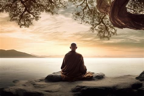 A Tranquil Encounter: The Presence of a Buddhist Monk in a Vision