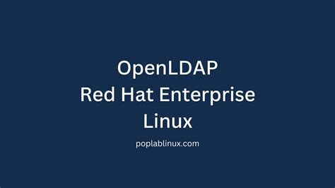 A comprehensive guide to setting up the OpenLDAP package on a Linux-based system