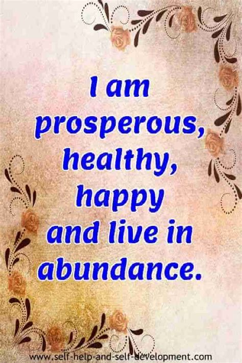 Abundance and Prosperity