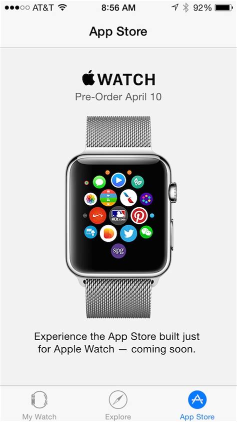 Access the App Store on your Apple Watch