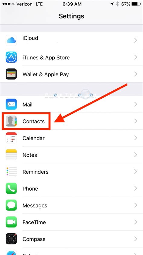 Accessing Group Settings on iPhone