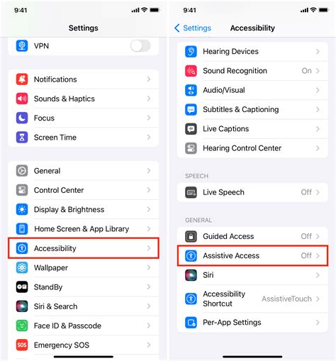 Accessing the Accessibility Settings on Your iPhone