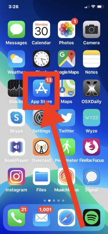 Accessing the App Store on Your iOS Device