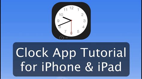 Accessing the Clock App on your iPhone 11