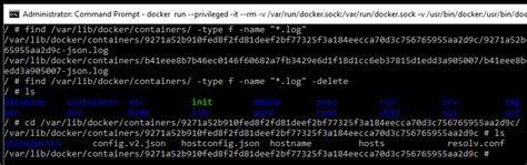 Accessing the Log File for Docker on Windows