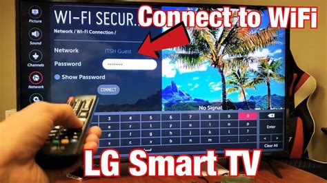 Activate Wireless Connection on Your LG Television