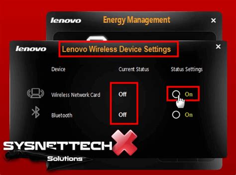 Activate Wireless Connectivity on Your Lenovo Device