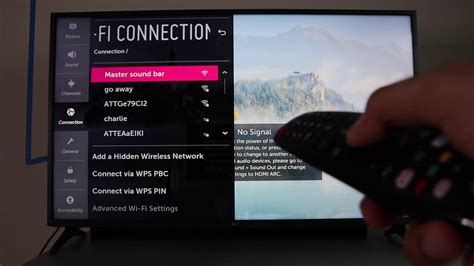 Activating Wireless Connectivity on Your Television