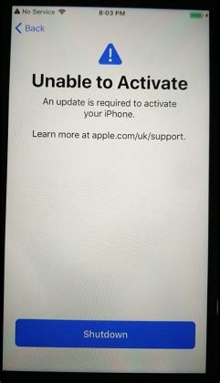 Activating the iPad After Shutdown